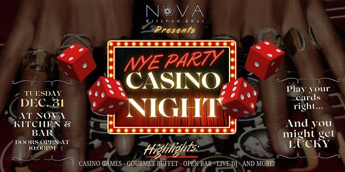 NOVA'S NEW YEAR\u2019S EVE 2025 VEGAS PARTY, TUESDAY, DECEMBER 31, 2024.