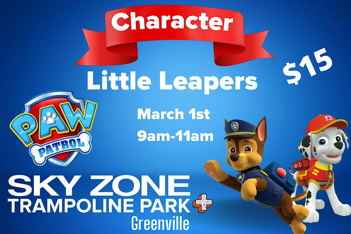 Character Little Leapers At Sky Zone