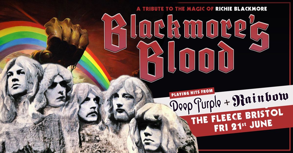 Blackmore's Blood (Deep Purple & Rainbow tribute) at The Fleece, Bristol 21\/06\/24