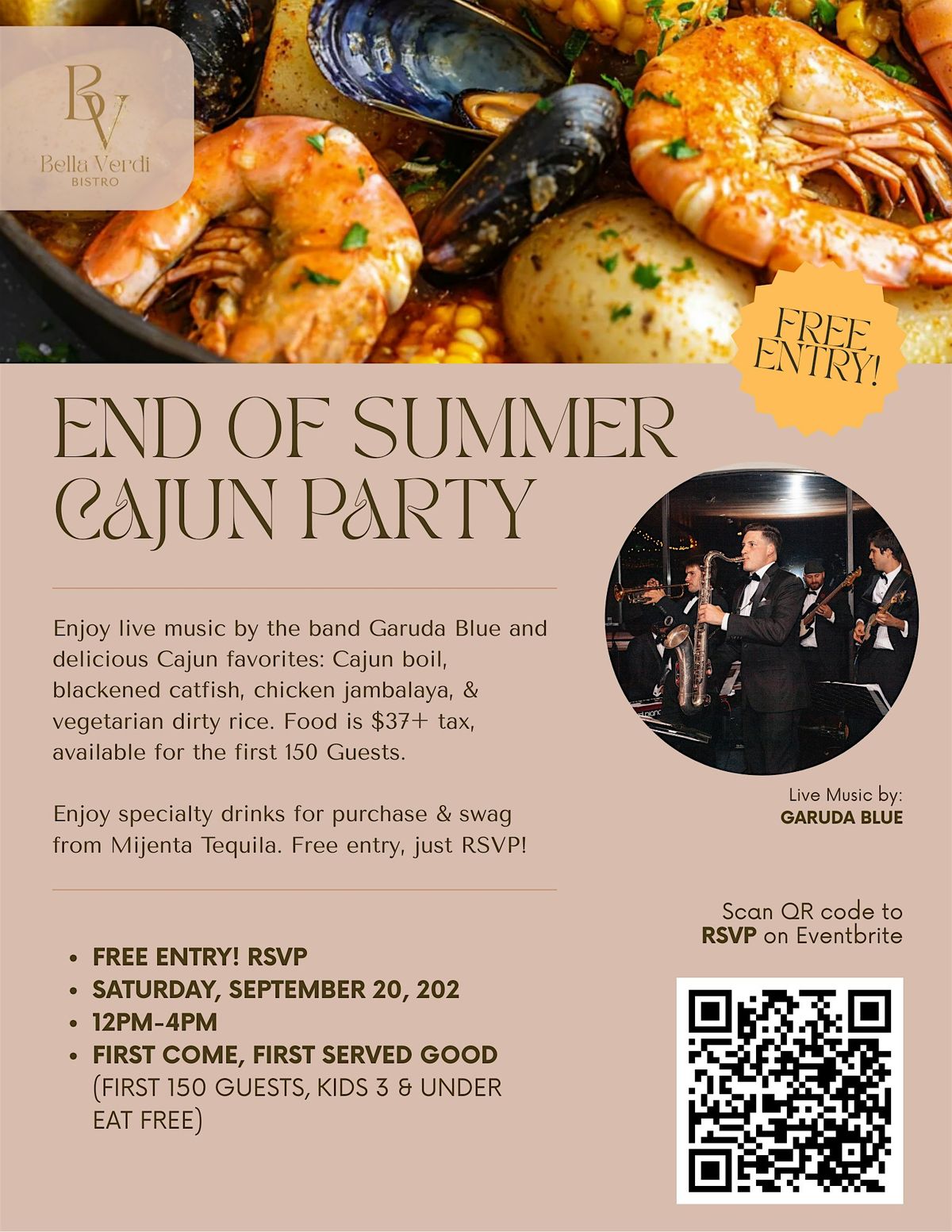 End of Summer Cajun Party