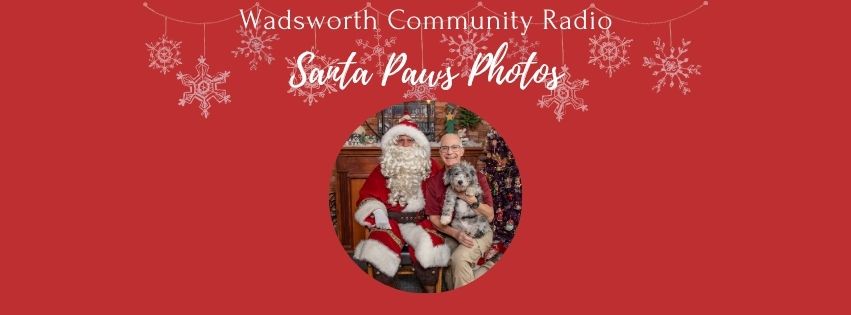 Santa Paws Photos by Wadsworth Community Radio