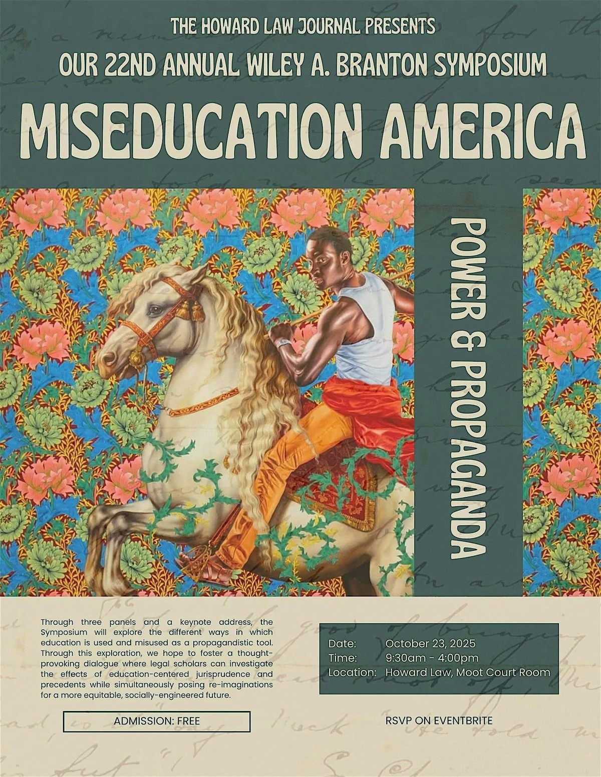 22nd Annual Wiley A. Branton Symposium: Miseducation America