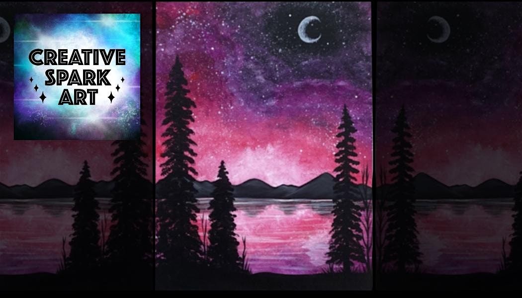 "Galaxy on the Lake" Paint Party