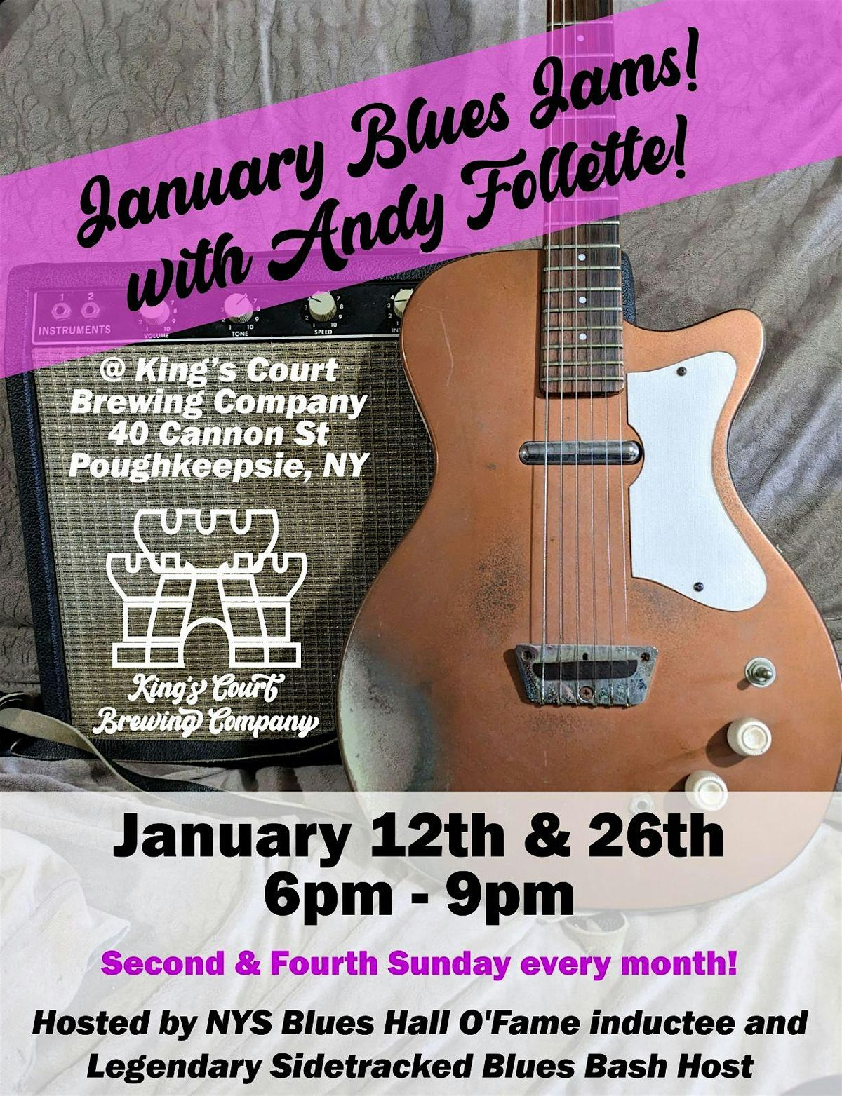 Blues Jam with Andy Follette!