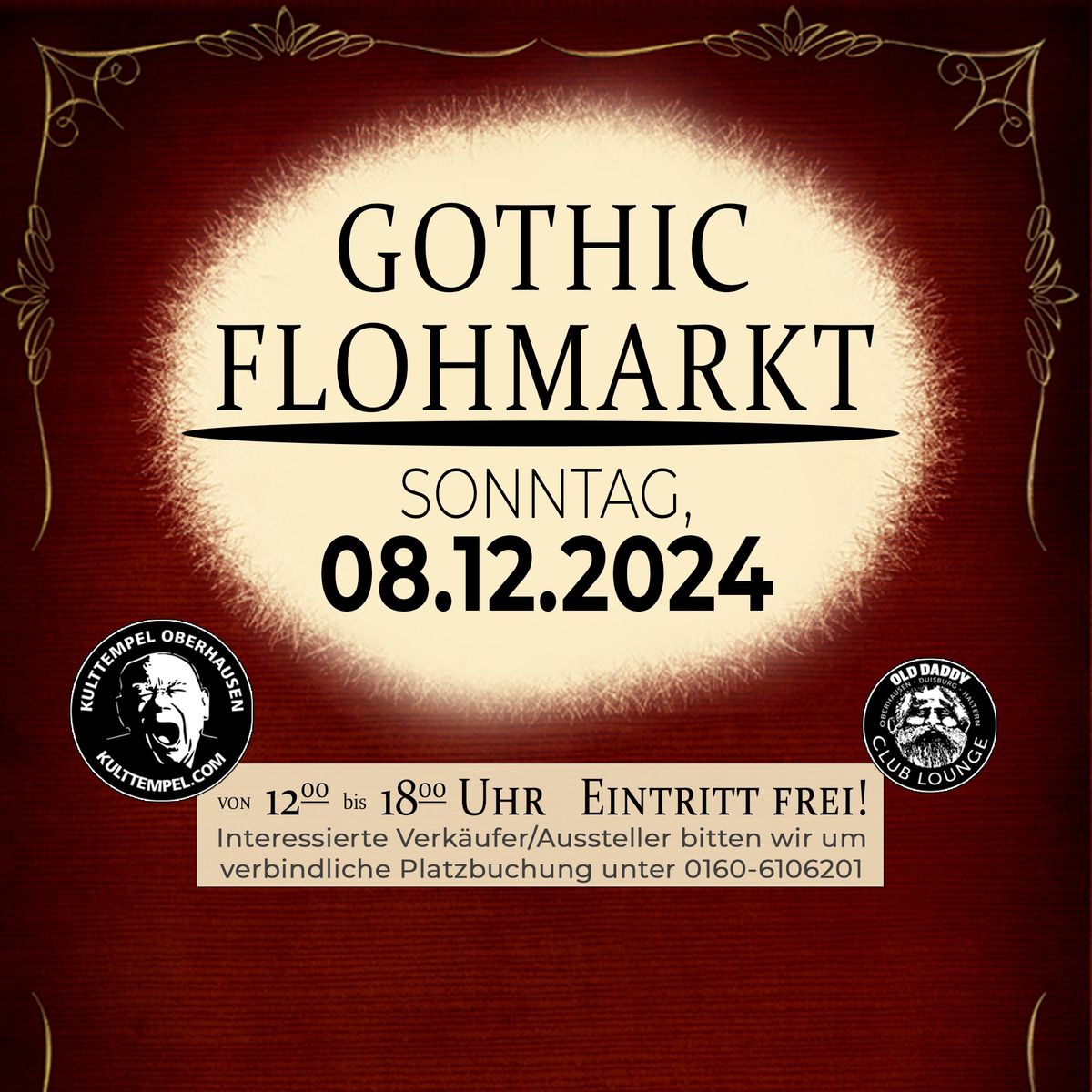 Gothic Flohmarkt am 08.12.2024