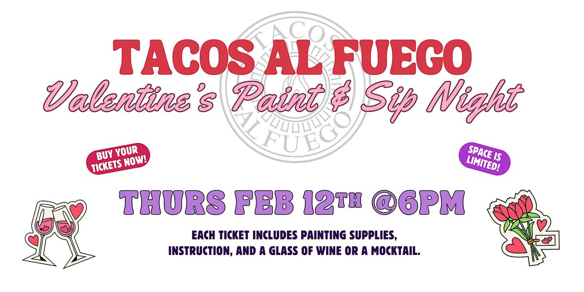 Valentine's Paint and Sip Night