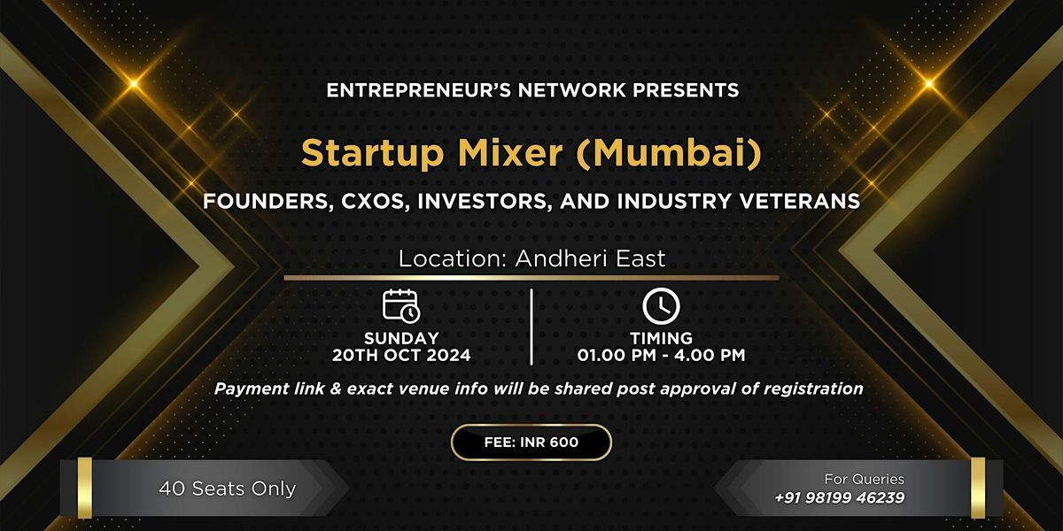 Startup Mixer (Mumbai)