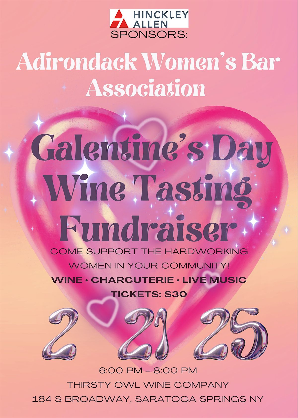 Galentines Day Wine Tasting