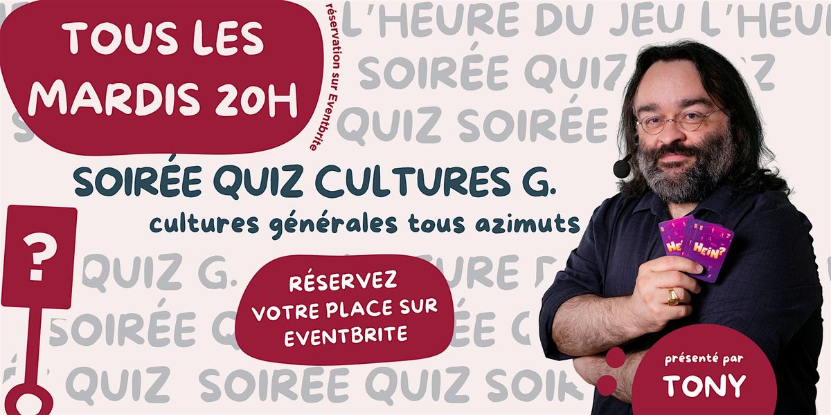 Quiz du mardi 11 novembre