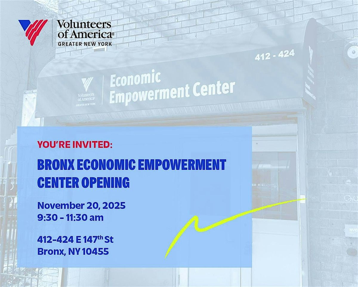 Bronx Economic Empowerment Center Opening
