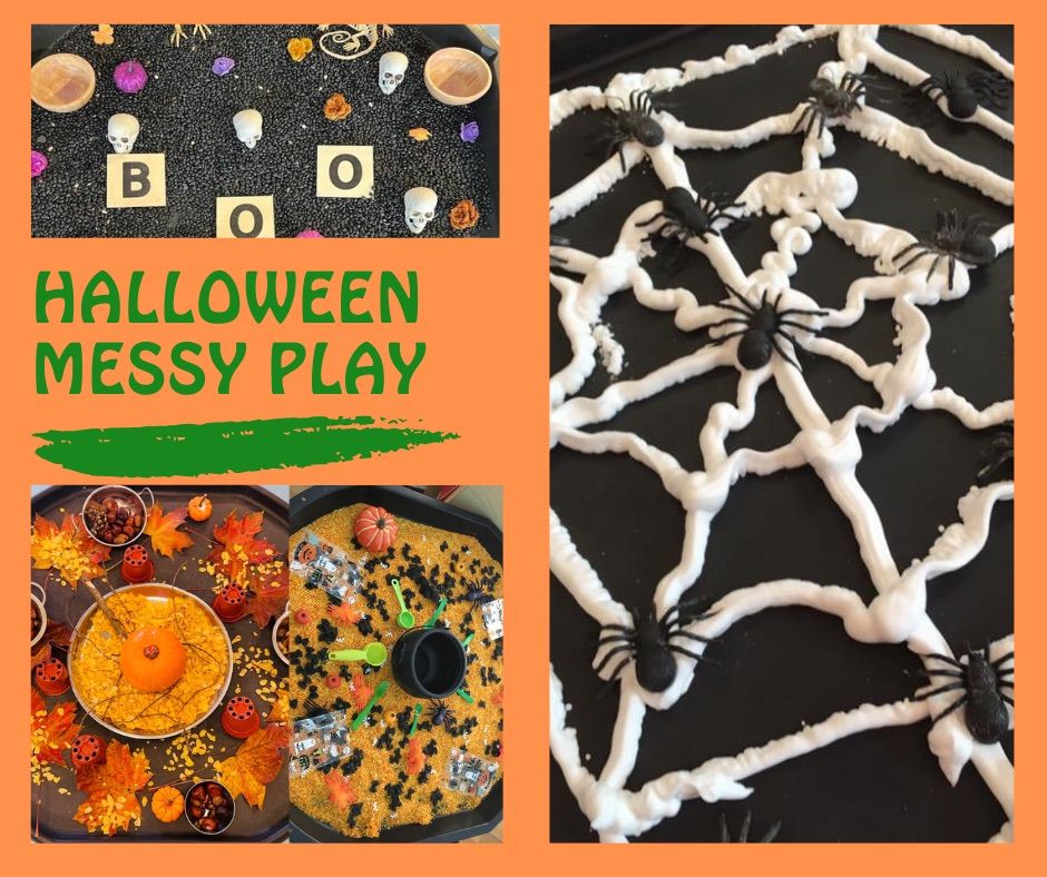 Halloween Messy Play 