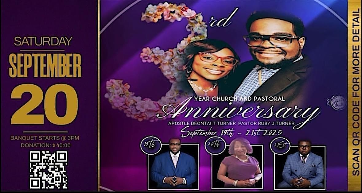 DELIVERANCE NATION ASSEMBLY THIRD YEAR CHURCH IN PASTORAL ANNIVERSARY