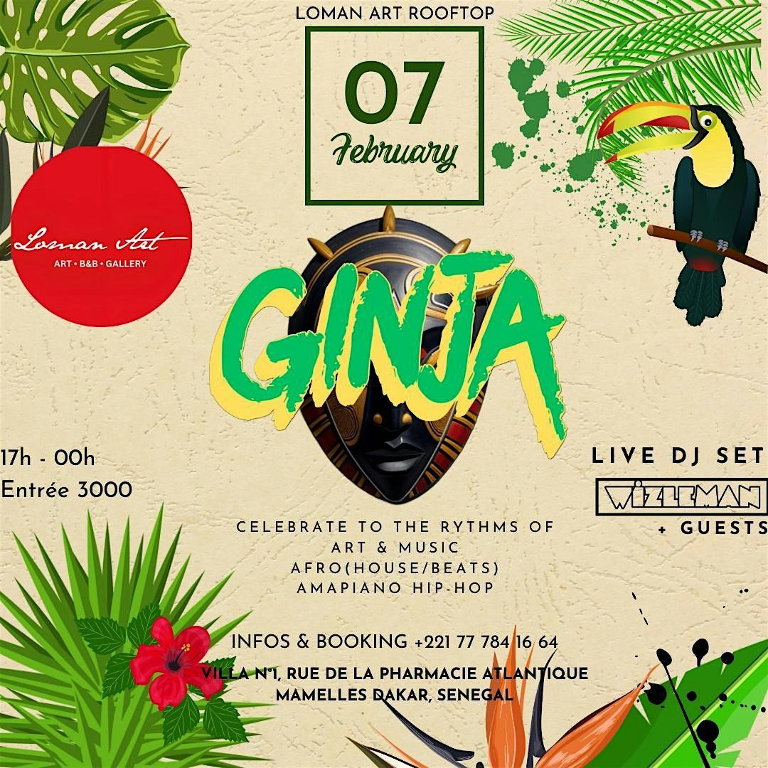 GINJA After-Work | Music \u2022 Art \u2022 Vibes at Loman Art House