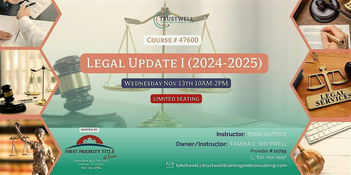 Legal Update 1 (2024-2025