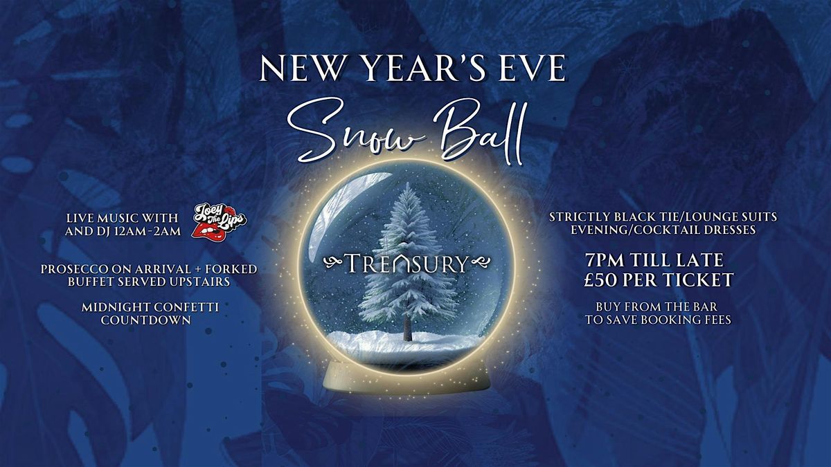 Treasury New Years Eve Snow Ball