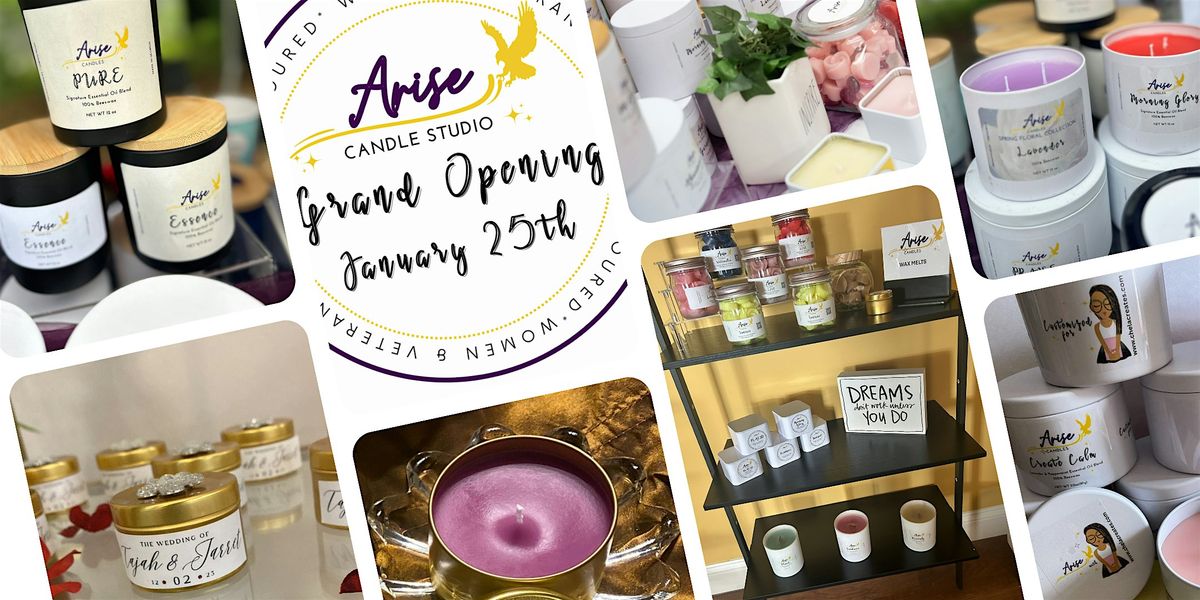 Arise Candle Studio Grand Opening