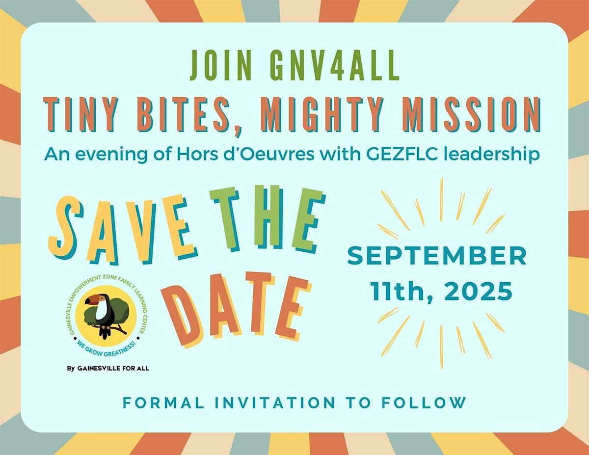 Tiny Bites, Mighty Mission