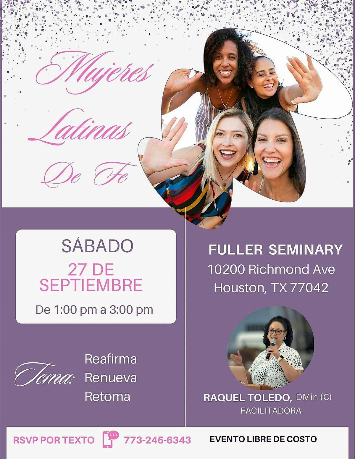 Mujeres Latinas de Fe | REAFIRMA. RENUEVA. RETOMA.