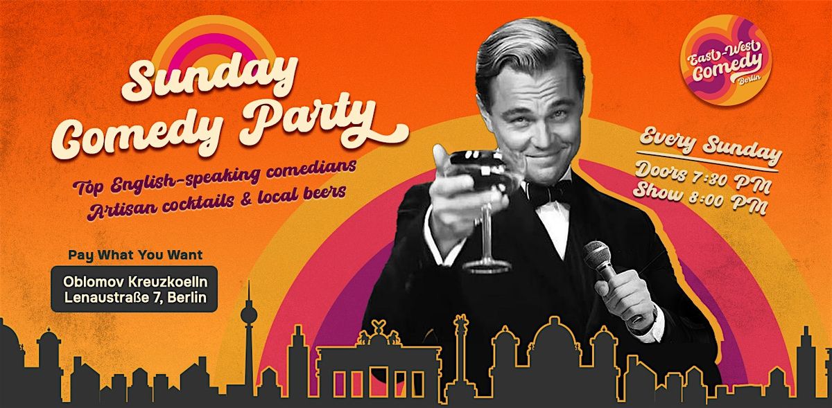 English stand-up: Sunday Comedy Party 05.10.25