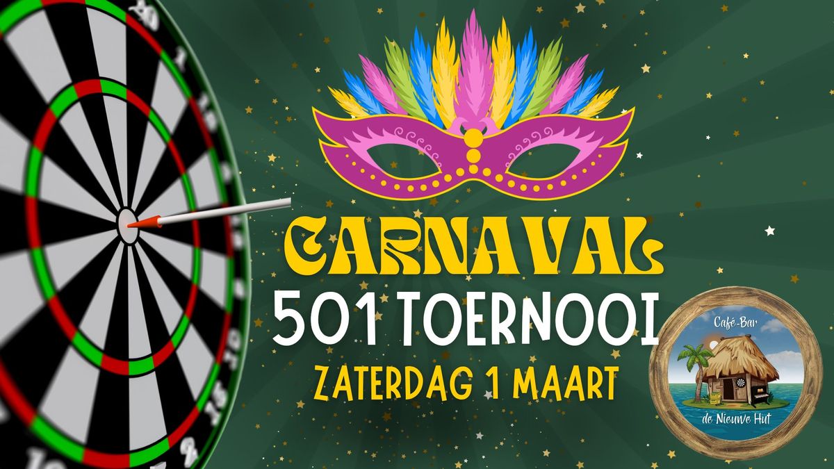 Caf\u00e9 De Nieuwe Hut Carnaval 501 DartToernooi - Ranking