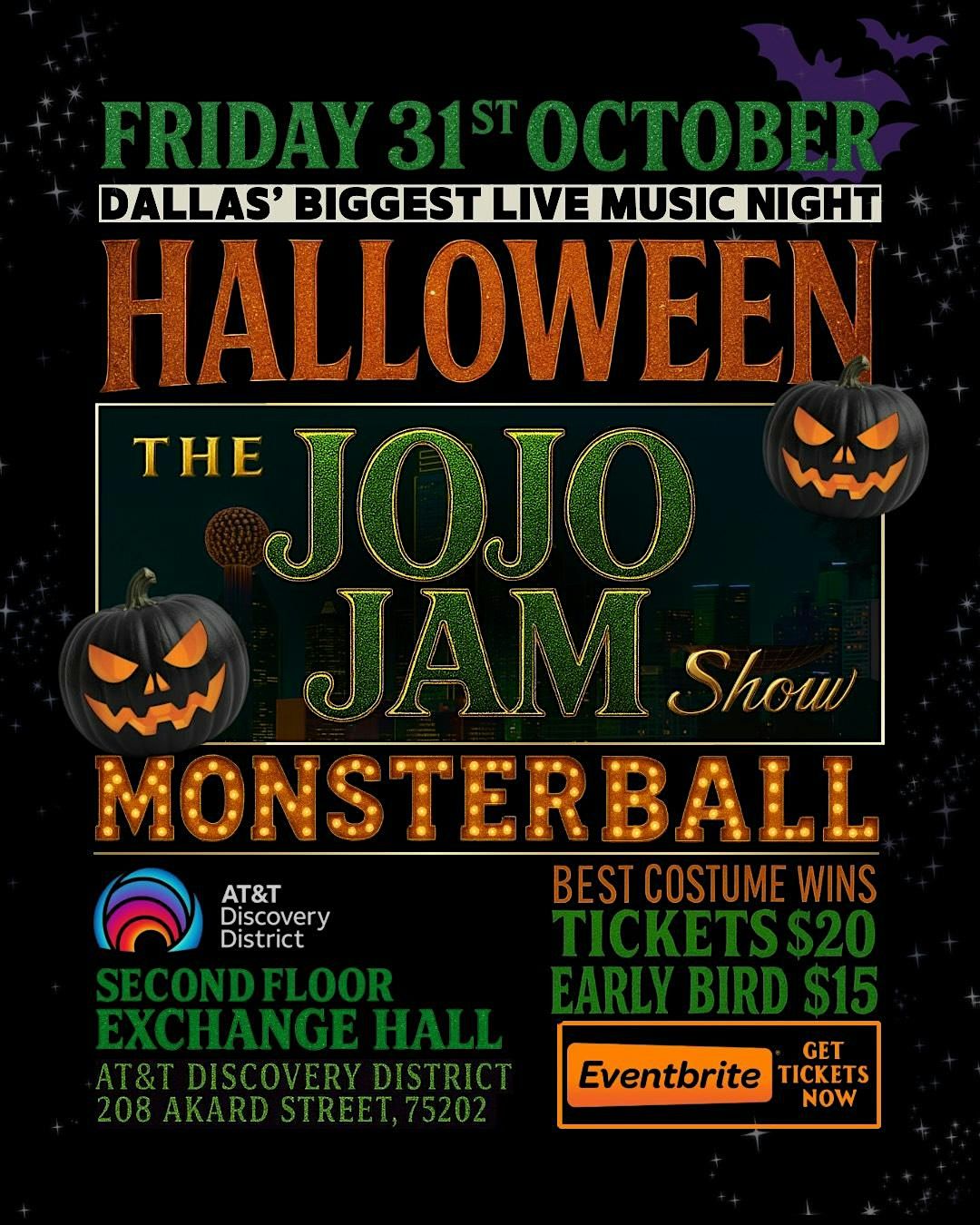 HALLOWEEN MONSTER BALL - The JOJO JAM Show