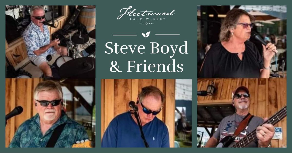 Live Music at Fleetwood - Steve Boyd & Friends