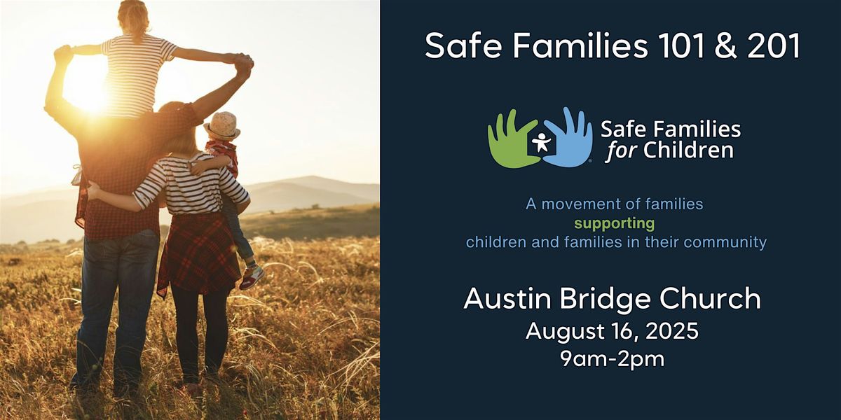Safe Families 101 & 201 Training