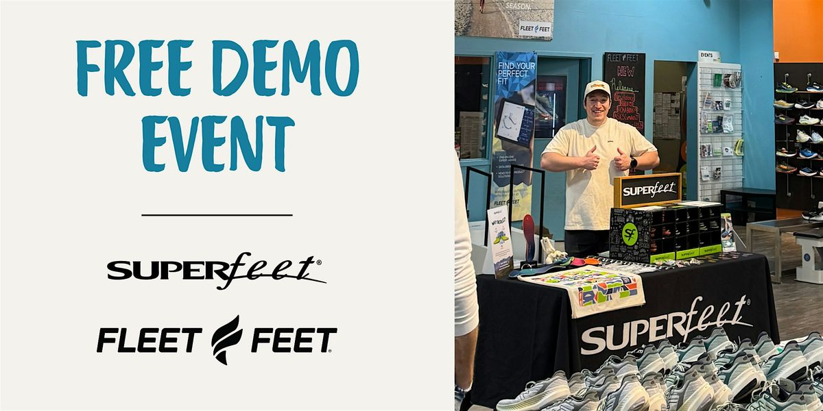Free Superfeet Demo Event with the Northville Road Runners