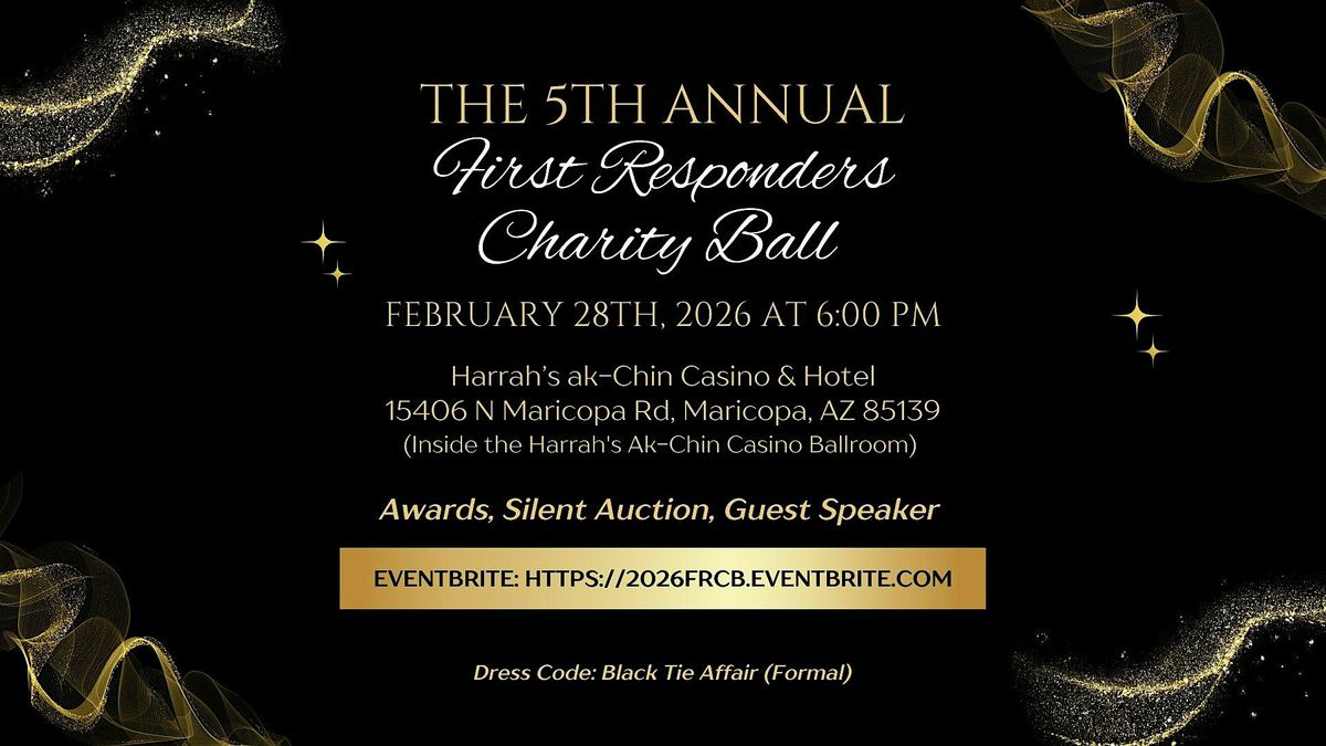 The 5th Annual First Responders Charity Ball