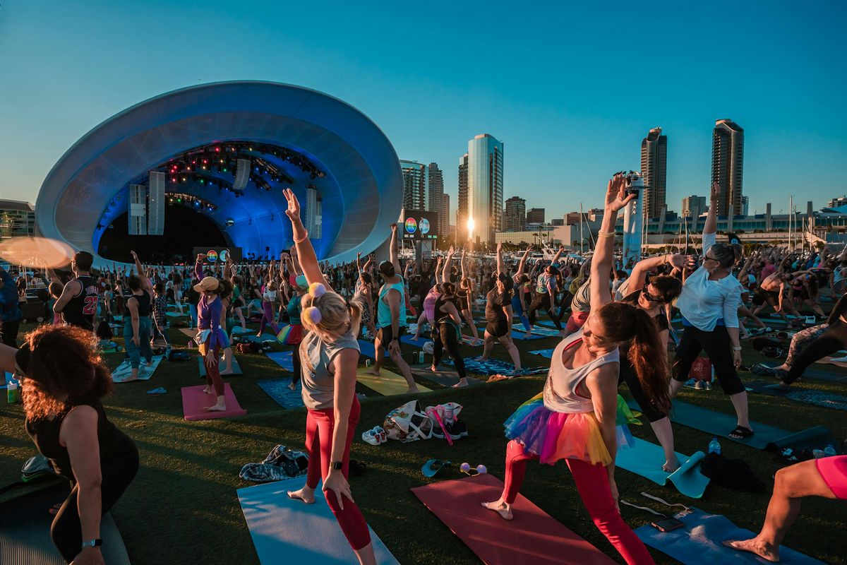 Fit Athletic Yoga at the Rady Shell at Jacobs Park