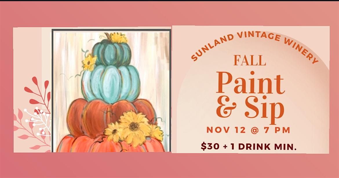 Fall Paint & Sip