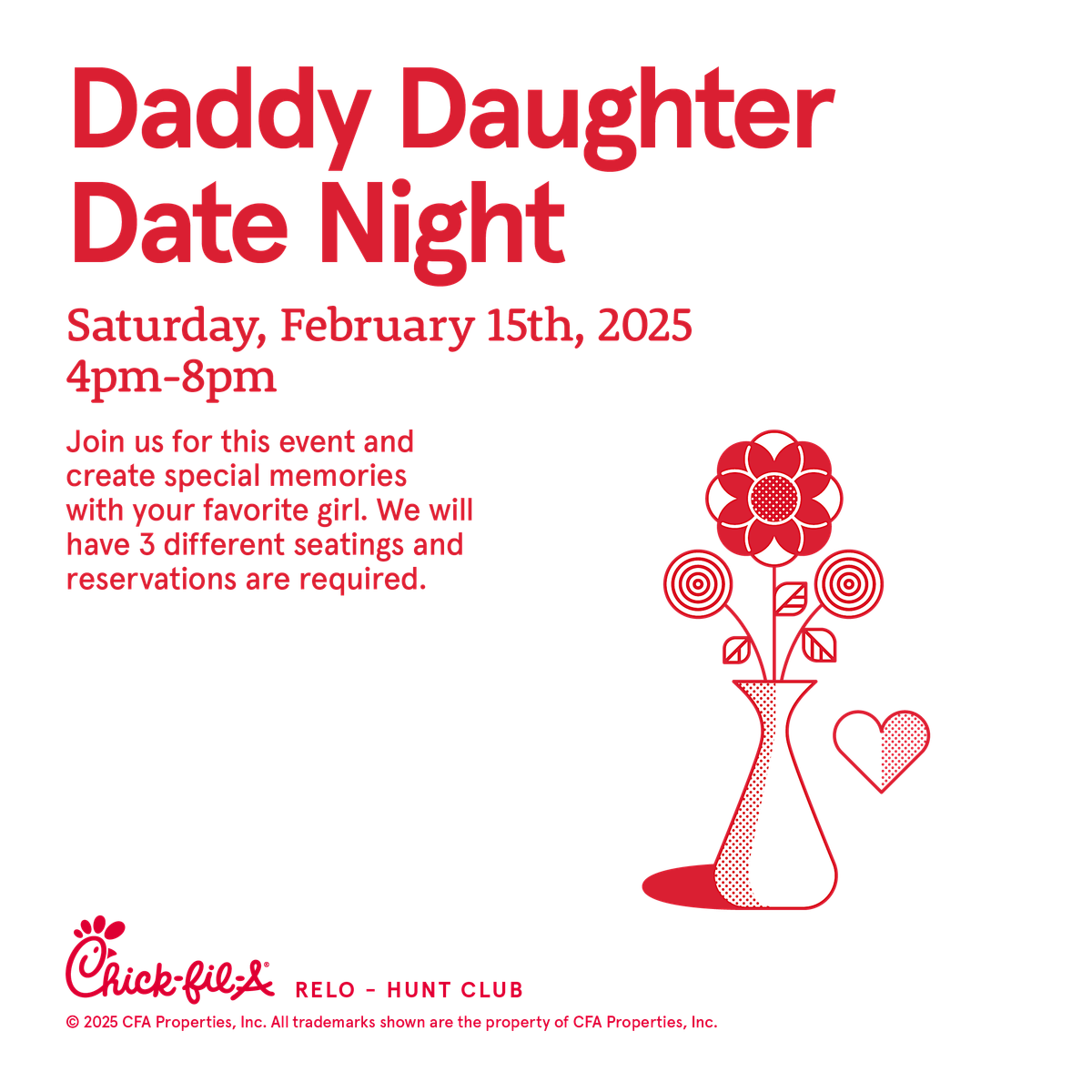 Chick-fil-A Apopka Daddy Daughter Date Night