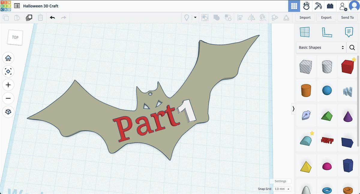 Halloween 3D Craft for Kids (Part 1)