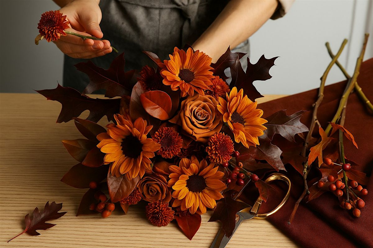 Hands-On: Fall Bouquet Making with Ox Bow Decor