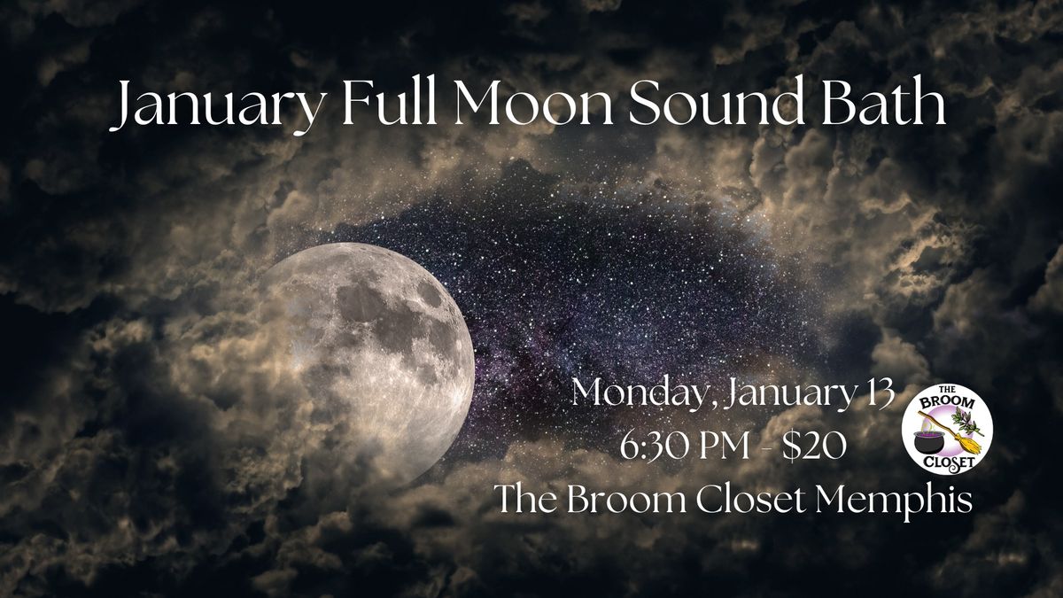 January Full Moon Sound Bath