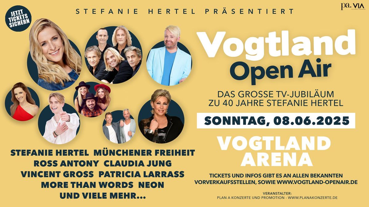 Vogtland Open Air I Das gro\u00dfe TV-Jubil\u00e4um 40 Jahre Stefanie Hertel