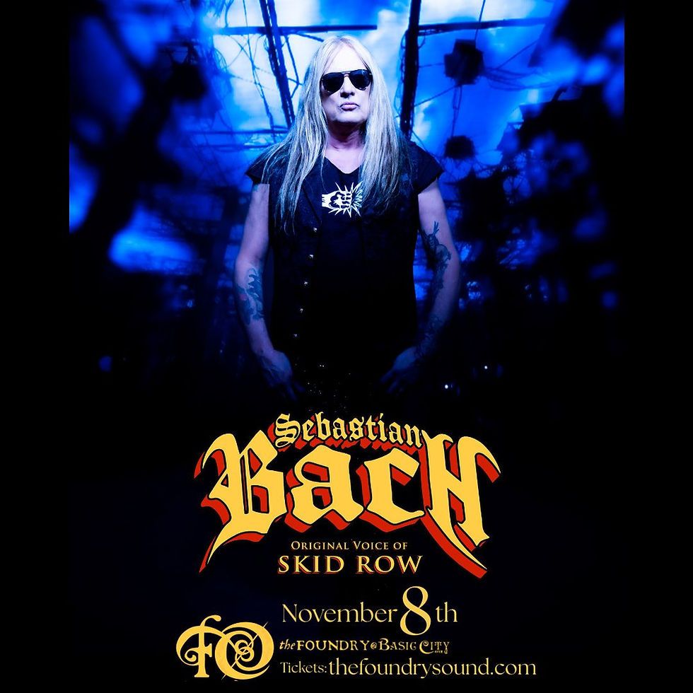 Sebastian Bach - Original Voice Of Skid Row at The Casino at Dania Beach Stage 954