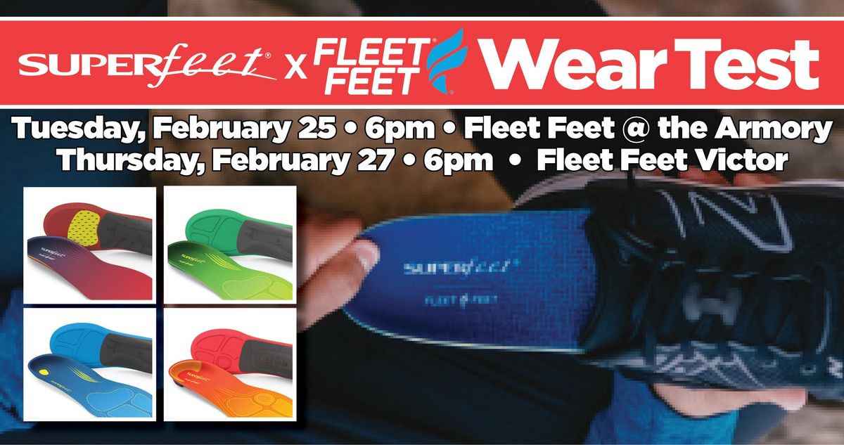 Superfeet x Fleet Feet Wear Test - Victor