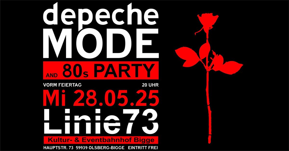 DEPECHE MODE & 80s PARTY