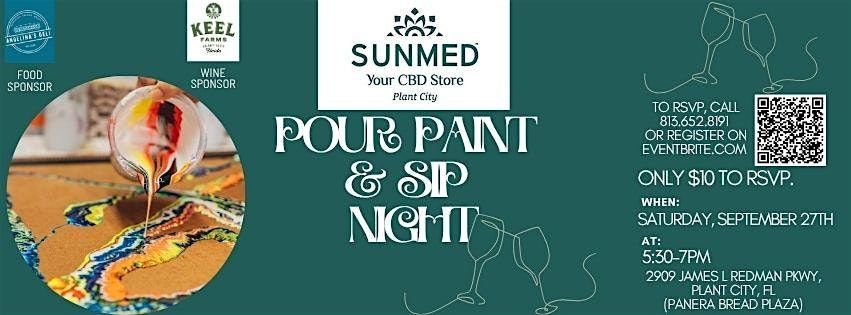 Pour Paint & Sip Night