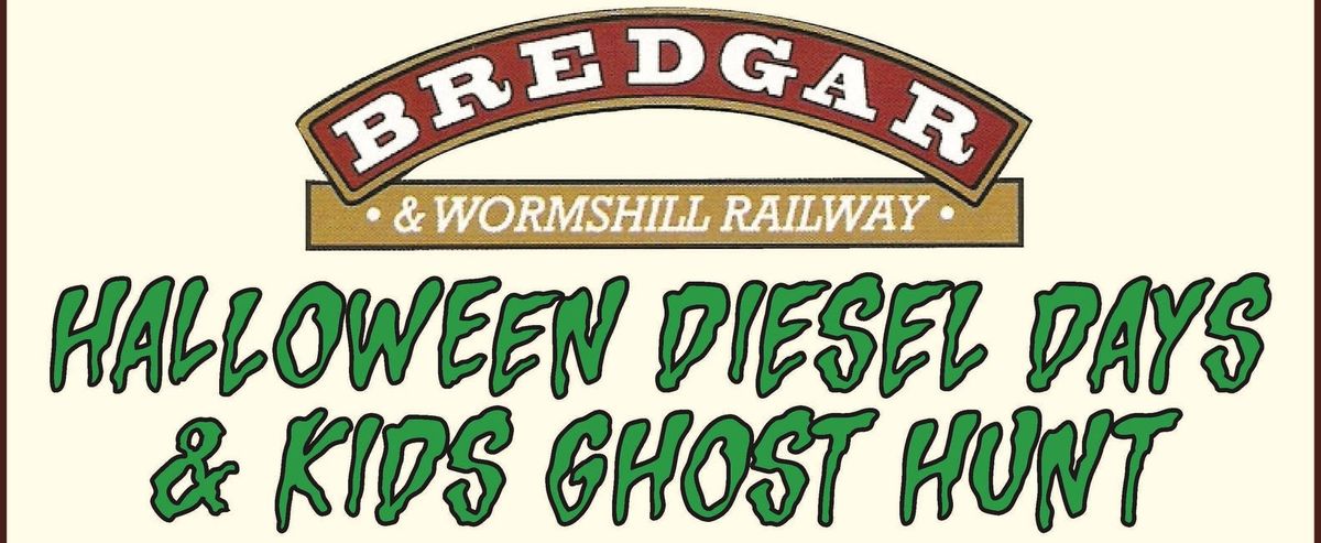 Halloween Diesel Days and Kids Ghost Hunt