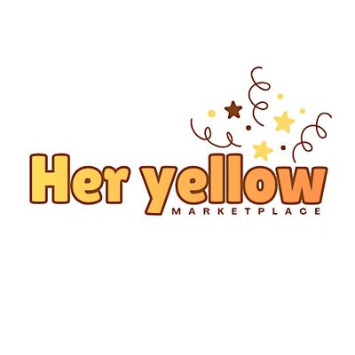 Her yellow marketplace\u2728