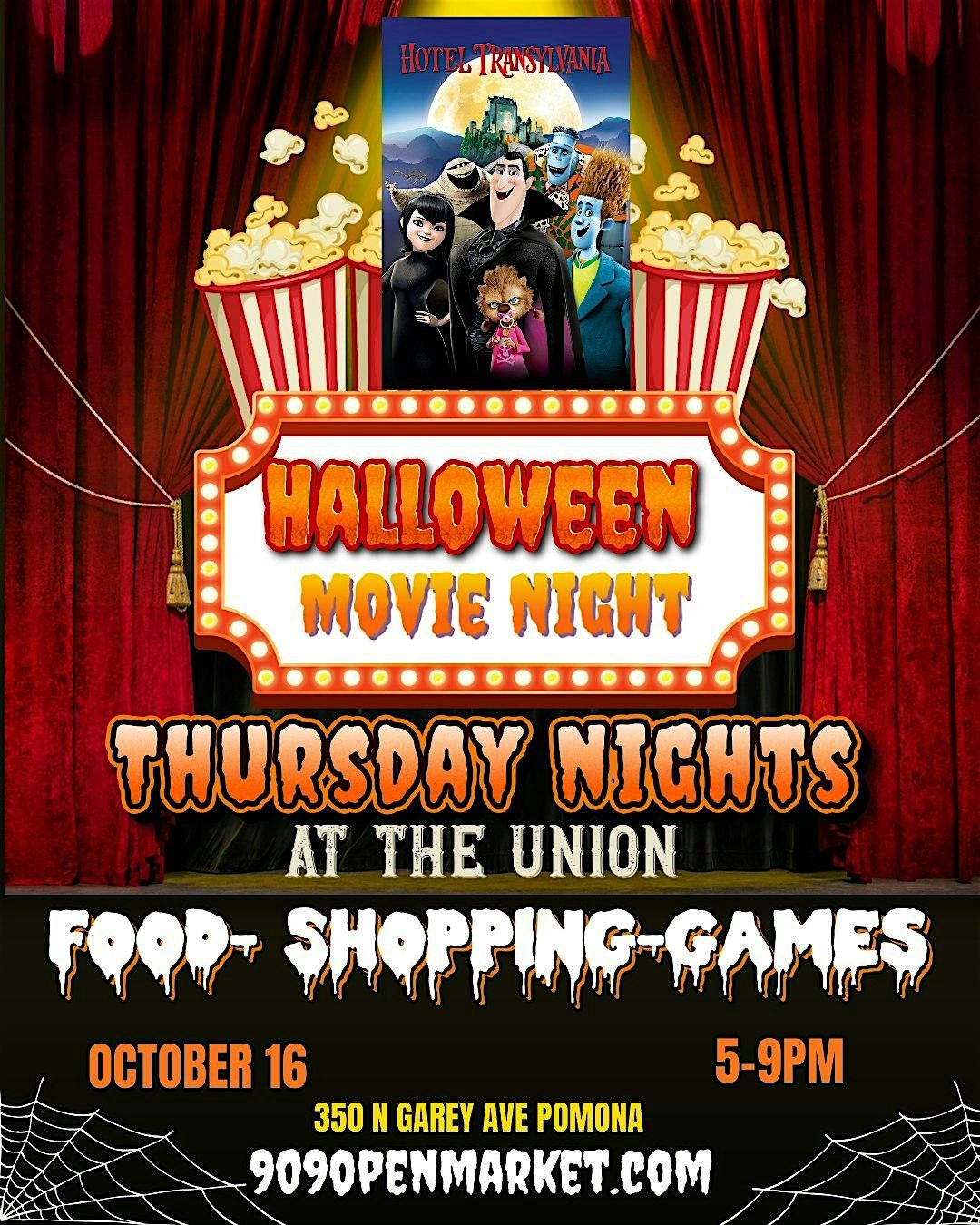 Halloween Movie Night \u2013 Thursday Night Market at The Union