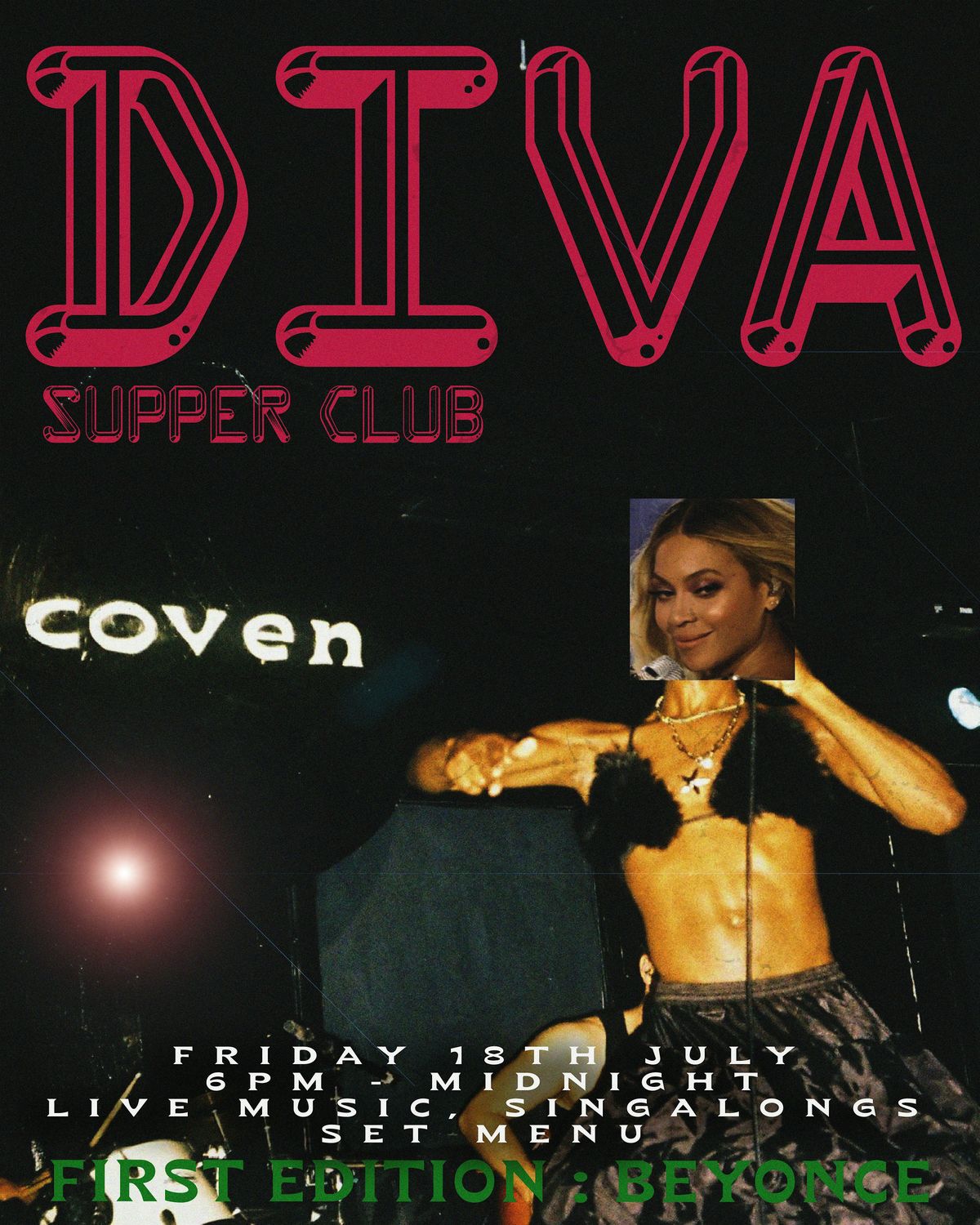 DIVA SUPPER CLUB: BEYONCE