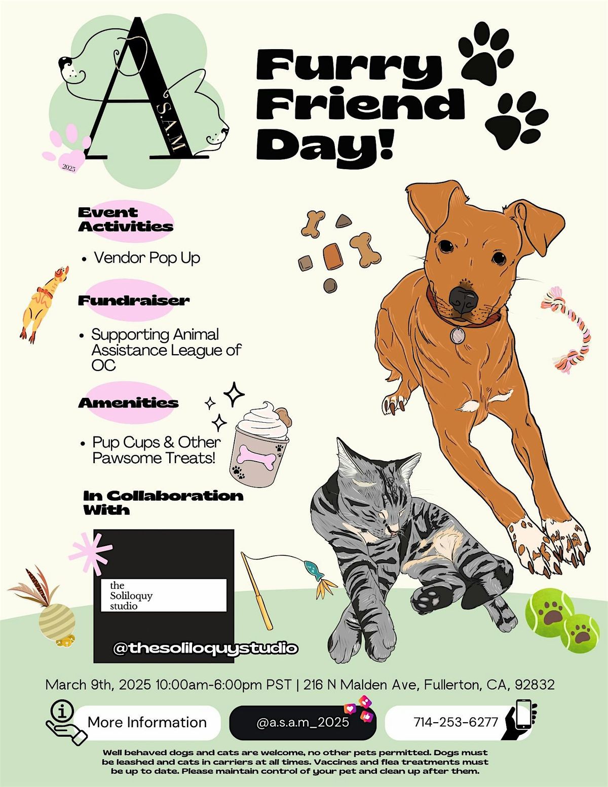 Furry Friend Day! - a fundraiser and community event for AALOC