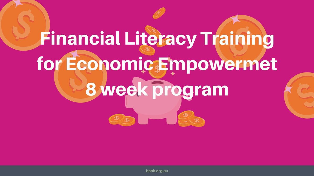 Financial Literacy Training for Economic Empowermet