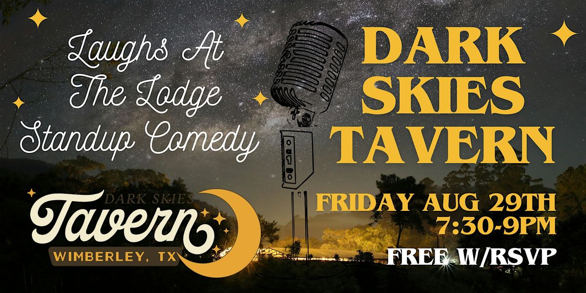 Laughs at the Lodge Standup Comedy - Comedy 7:30pm \/ Karaoke 9pm