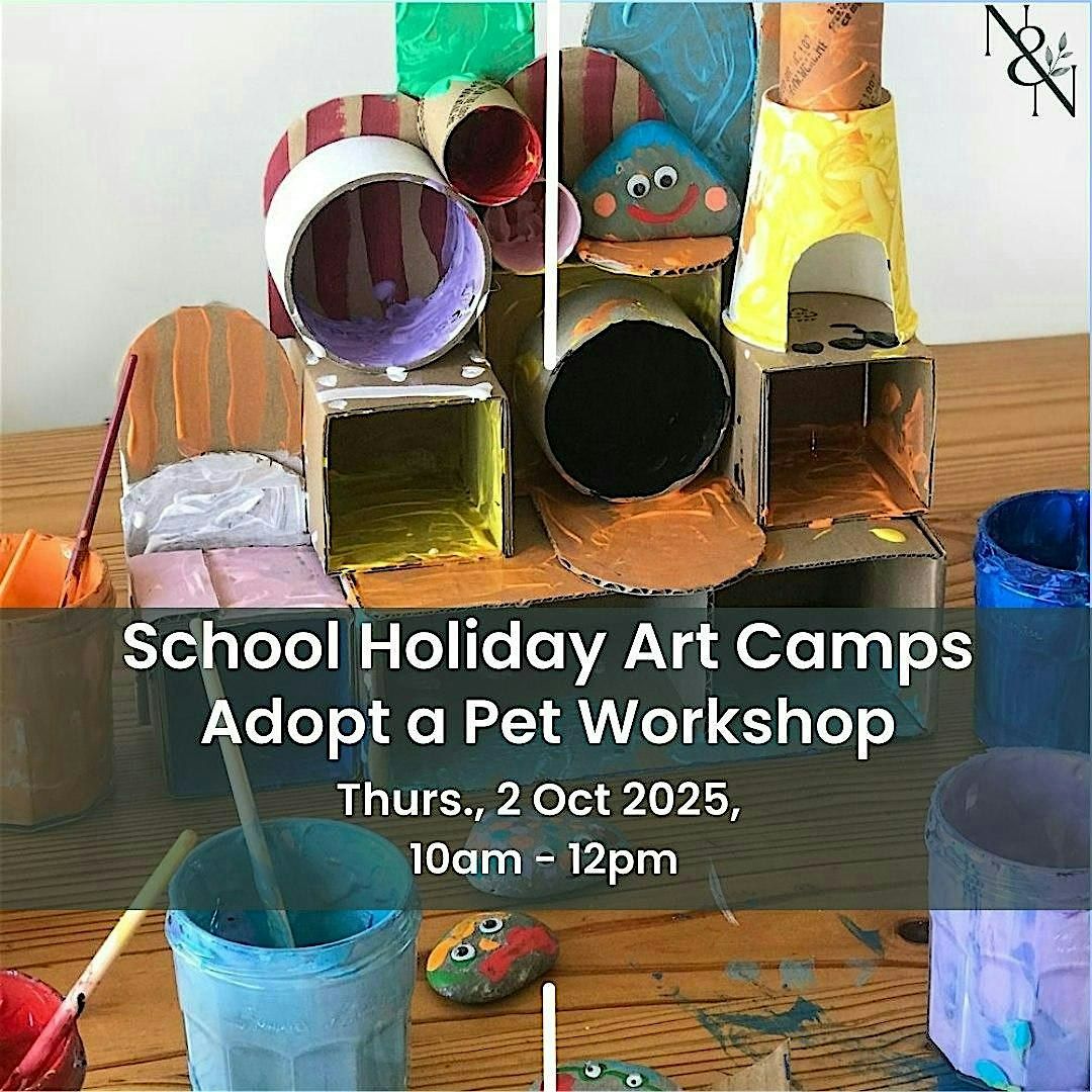 School Holiday Art Camp - Adopt a Pet Workshop