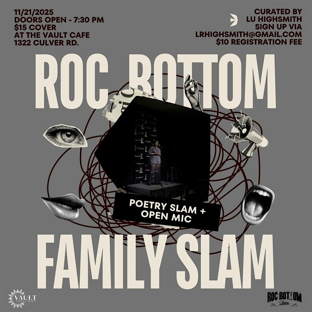 Roc Bottom Family Poetry Slam