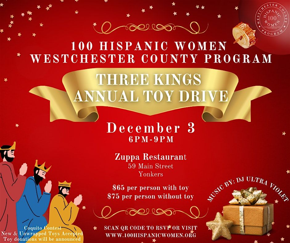 100 HW Westchester County Program Three King Annual Toy Drive